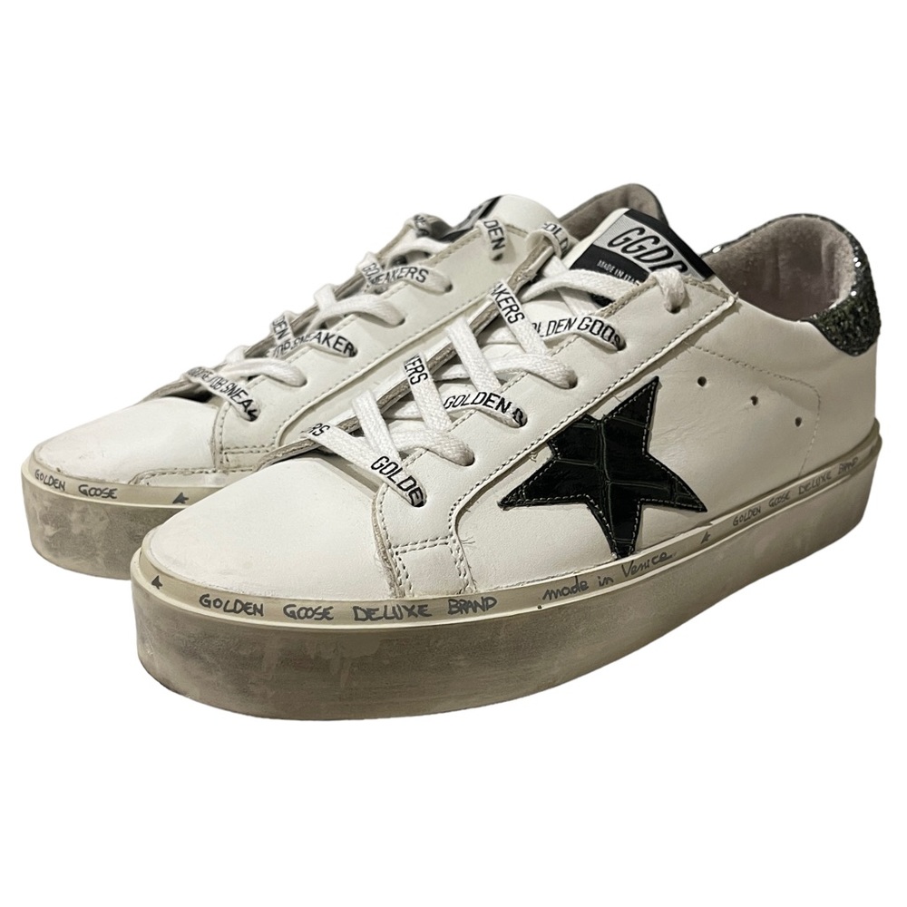Golden Goose GGDB/PRIVATE EDT Glittered Women’s Sneakers Sz 38 (US 8)